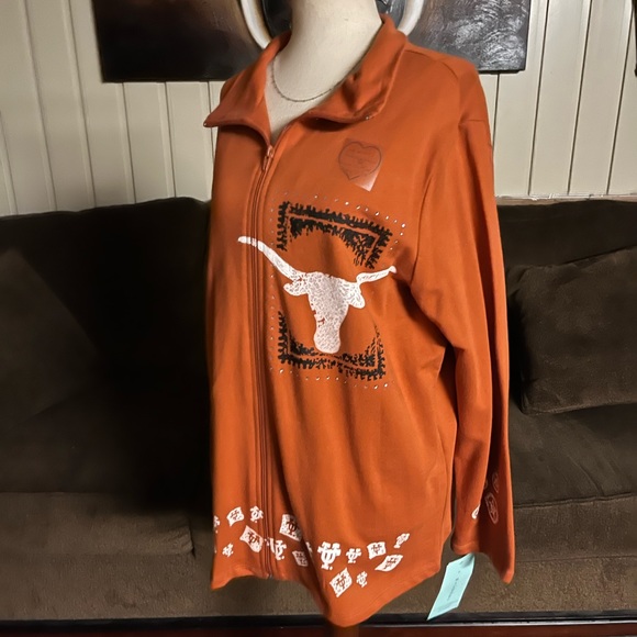 P. Michael • Texas Longhorn • Orange • Collegiate Apparel • Medium • Jacket •New - Picture 15 of 16